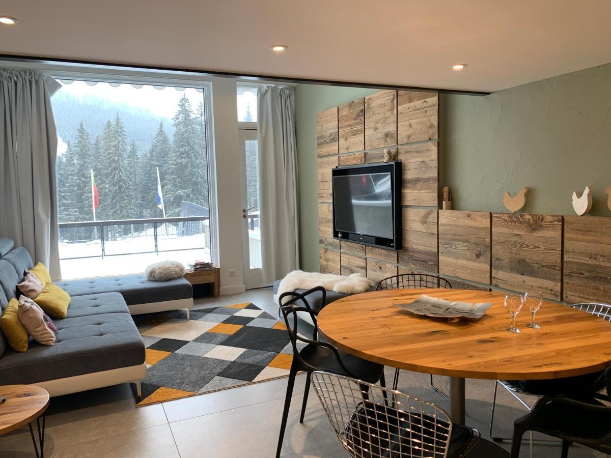 Flaine Forum L1 Cassiopee Mezzanine & Terrasse Exterior foto